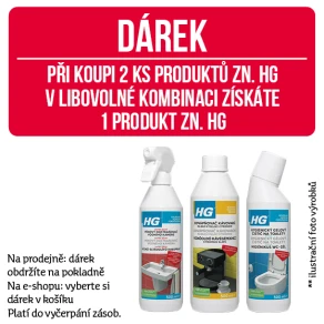 Dárek - Při koupi 2 ks produktů zn. HG v libovolné kombinaci získáte 1 produkt zn. HG