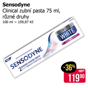 Sleva na produkty Sensodyne