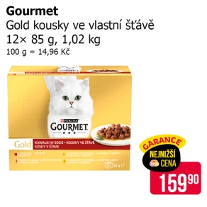 Sleva na produkty Gourmet
