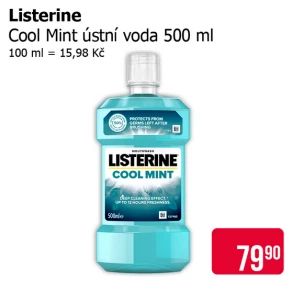 Sleva na produkty Listerine