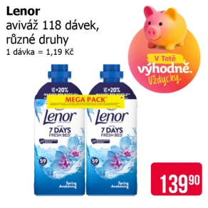 Sleva na produkty Lenor