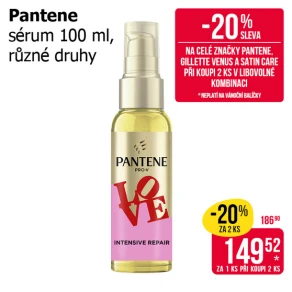 Sleva na produkty Pantene