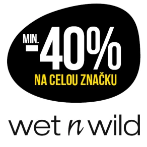 Sleva min. 40 % na celou značku Wet n Wild