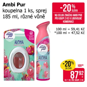 Sleva na produkty Ambi Pur