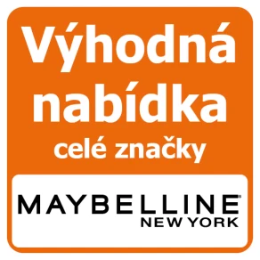Výhodná nabídka celé značky Maybelline New York