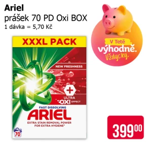 Sleva na produkty Ariel