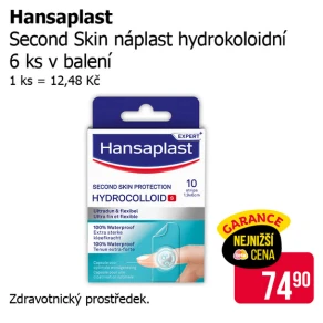Sleva na produkty Hansaplast