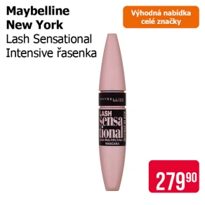 Sleva na produkty Maybelline New York