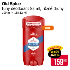 Sleva na produkty Old Spice