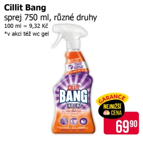 Sleva na produkty Cillit Bang