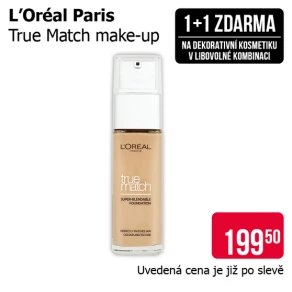 Akce 1+1 zdarma na dekorativní kosmetiku v libovolné kombinaci