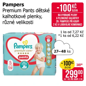 Sleva na produkty Pampers