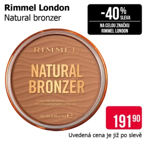 Sleva na produkty Rimmel London