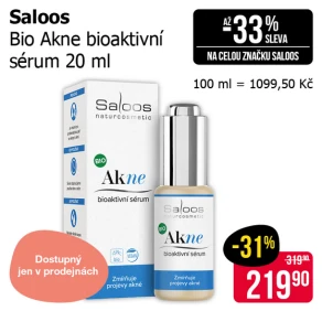 Sleva na produkty Saloos
