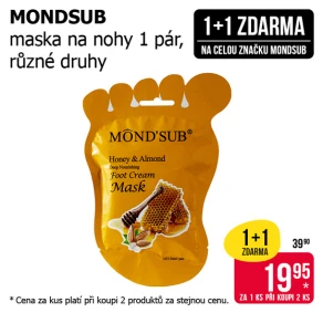 Akce 1+1 na celou značku Mondsub v libovolné kombinaci