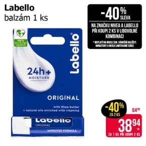 Sleva na produkty Labello