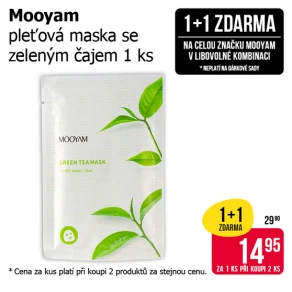 Sleva na produkty Mooyam