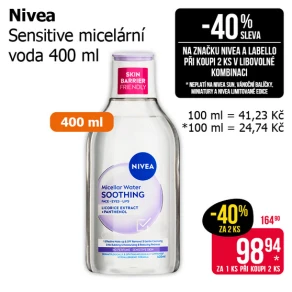Sleva na produkty Nivea