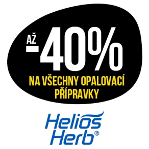 Sleva až 40 % na všechny opalovací přípravky značky Helios Herb