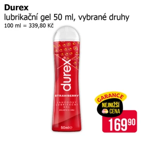 Sleva na produkty Durex