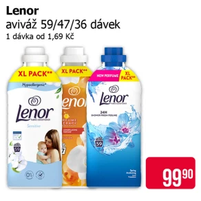 Sleva na produkty Lenor