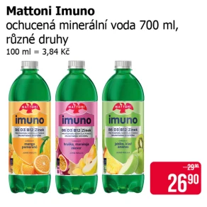 Sleva na produkty Mattoni