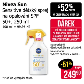 Sleva na produkty Nivea