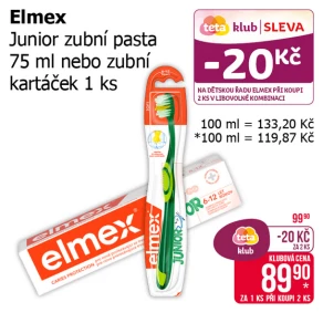 Sleva na produkty Elmex