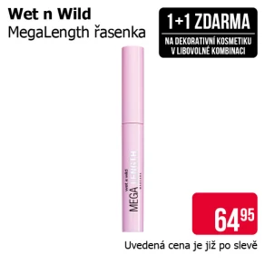 Akce 1+1 zdarma na dekorativní kosmetiku v libovolné kombinaci