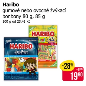 Sleva na produkty Haribo
