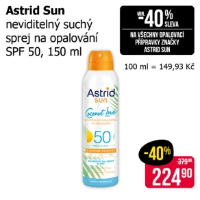 Sleva na produkty Astrid