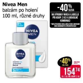 Sleva na produkty Nivea