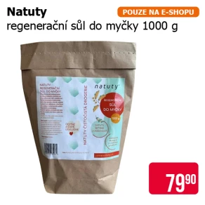 Natuty regenerační sůl do myčky 1000 g
