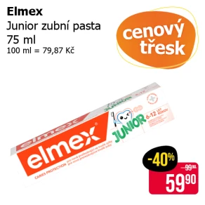 Sleva na produkty Elmex