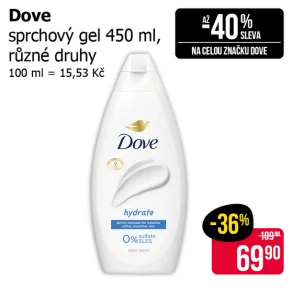 Sleva na produkty Dove