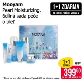 Akce 1+1 zdarma na celou značku Mooyam v libovolné kombinaci