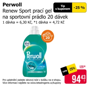 Sleva na produkty Perwoll