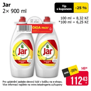 Sleva na produkty Jar
