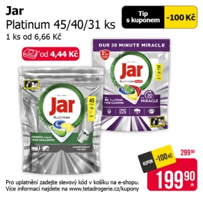Sleva na produkty Jar