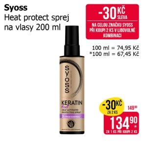 Sleva na produkty Syoss