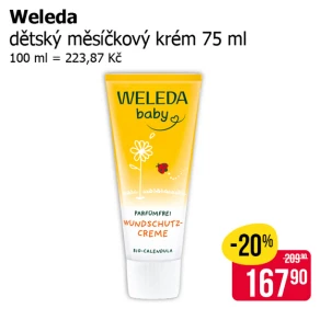 Sleva na produkty Weleda