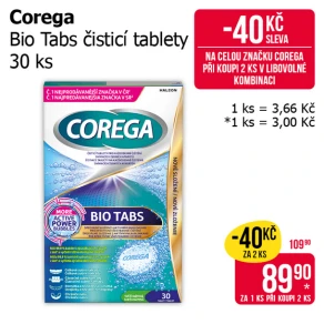 Sleva na produkty Corega