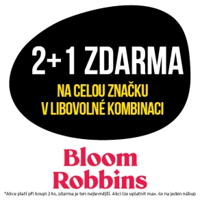Akce 2+1 zdarma na celou značku Bloom Robbins při koupi 3 ks v libovolné kombinaci