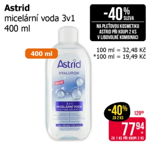 Sleva na produkty Astrid