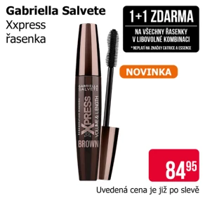 Akce 1+1 zdarma na všechny řasenky v libovolné kombinaci