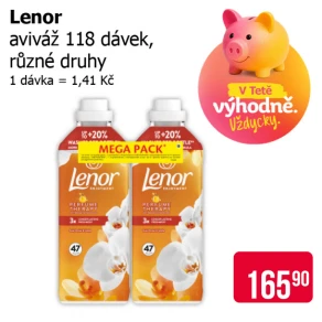 Sleva na produkty Lenor