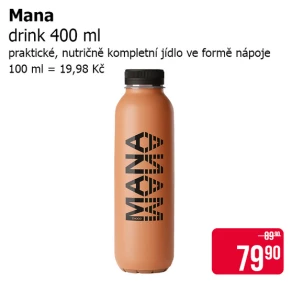 Sleva na produkty Mana