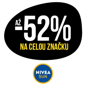 Sleva až 50 % na všechny opalovací přípravky značky Nivea Sun