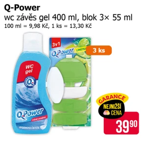 Sleva na produkty Q-Power
