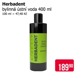 Sleva na produkty Herbadent